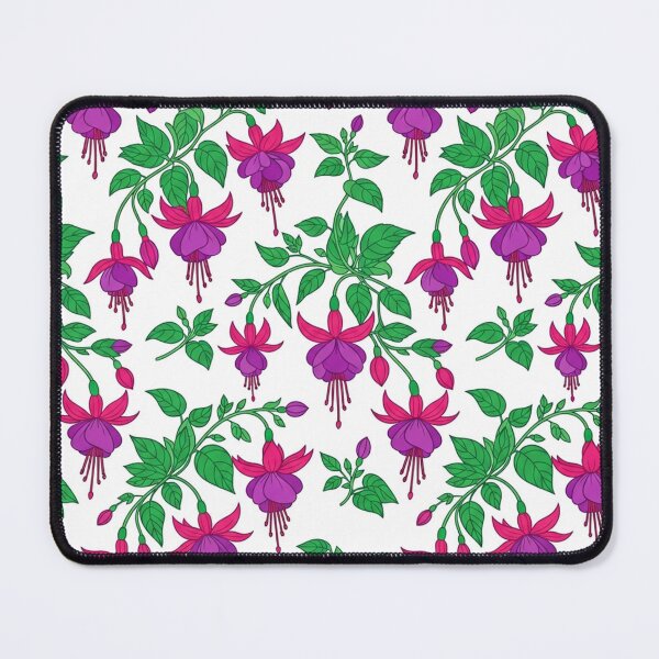 Item preview, Vibrant Fuchsia Flower Botanical Pattern designed and sold by Owcomm.