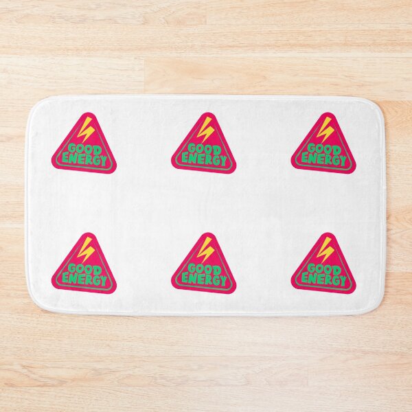 Item preview, Good Energy Retro Caution Sign designed and sold by PixellaneArt.