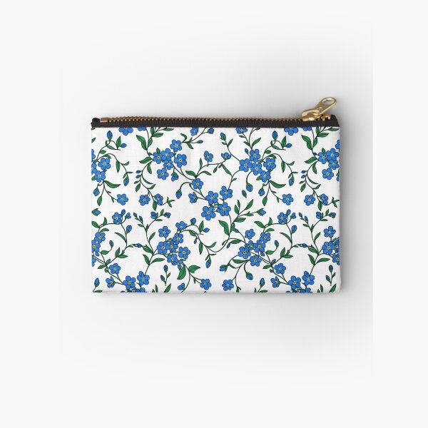 Item preview, Blue Forget Me Not Floral Pattern designed and sold by Owcomm.