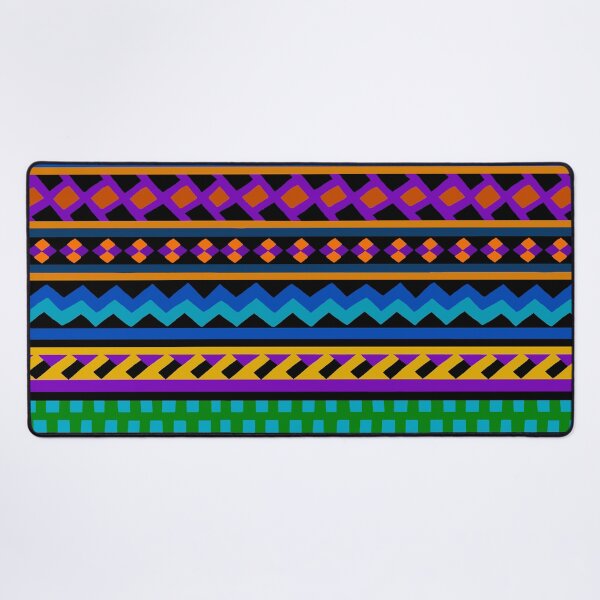 Item preview, Seminole Folk Art Tapestry - Red Blue Green Yellow designed and sold by ESPRIT MYSTIQUE.