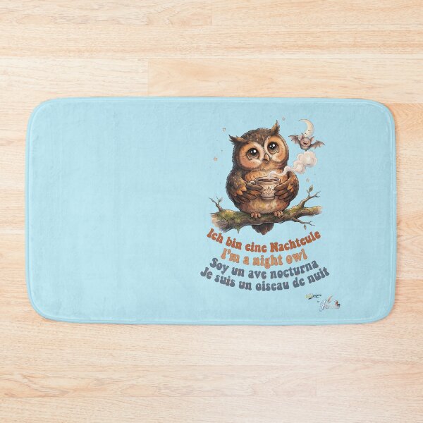 Item preview, WILDWISERS by HERMIE: Owl - I'm a night owl designed and sold by HERMIE-design.