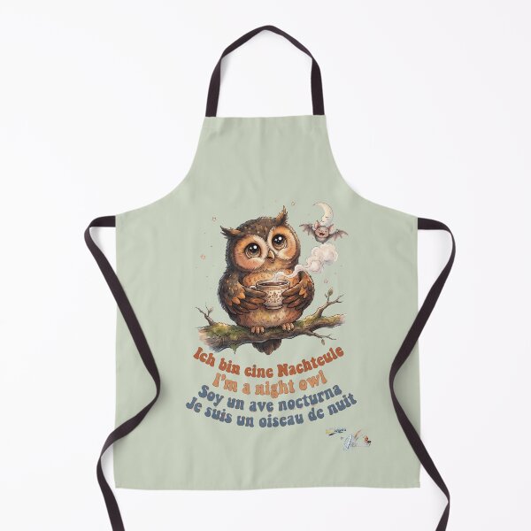 Item preview, WILDWISERS by HERMIE: Owl - I'm a night owl designed and sold by HERMIE-design.