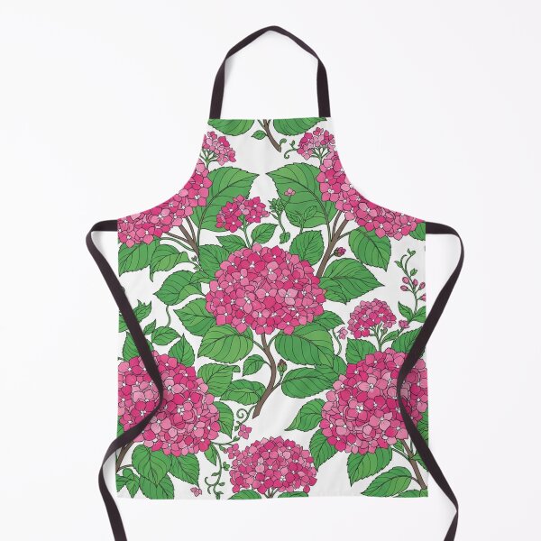 Item preview, Vibrant Pink Hydrangea Floral Garden Pattern    designed and sold by Owcomm.