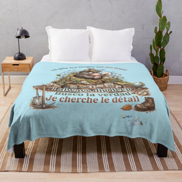 Item preview, WILDWISERS by HERMIE: Mole - I always dig deep designed and sold by HERMIE-design.