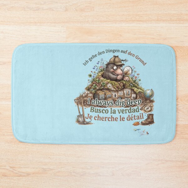 Item preview, WILDWISERS by HERMIE: Mole - I always dig deep designed and sold by HERMIE-design.