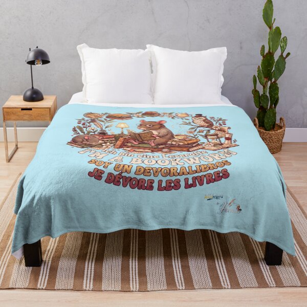Item preview, WILDWISERS by HERMIE: Mouse / Rat - I'm a bookworm designed and sold by HERMIE-design.
