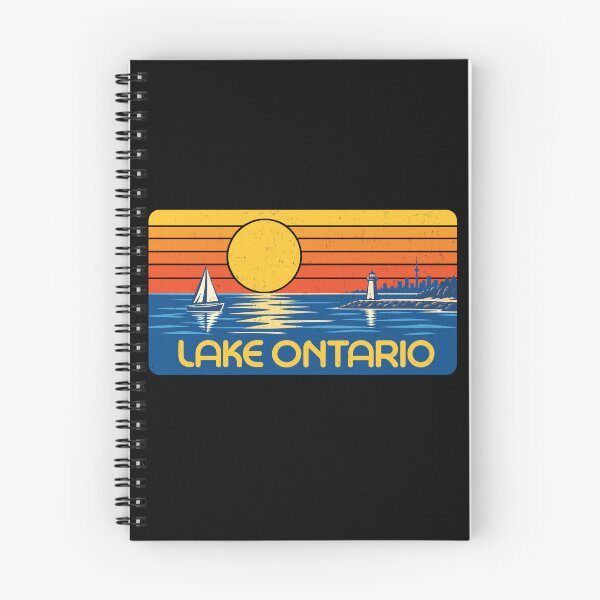 Item preview, Lake Ontario Sunset Vintage Retro designed and sold by MO DESIGNS.