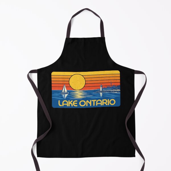 Item preview, Lake Ontario Sunset Vintage Retro designed and sold by MO DESIGNS.