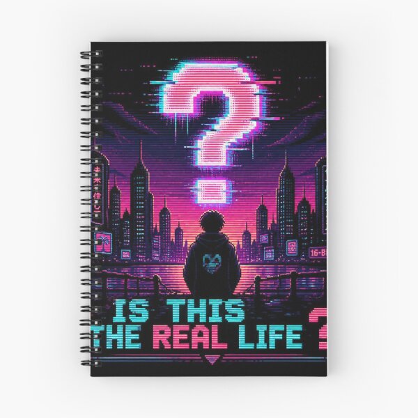 Item preview, Is This The Real Life Glitch Art Design designed and sold by Lespribos .