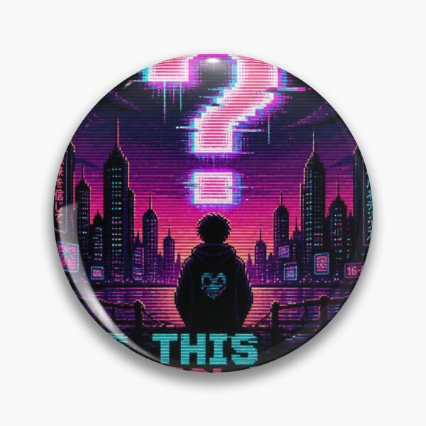 Item preview, Is This The Real Life Glitch Art Design designed and sold by Lespribos .