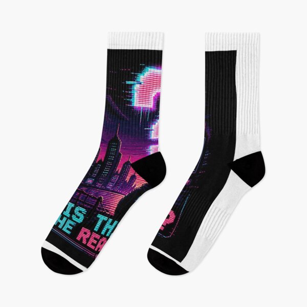 Item preview, Is This The Real Life Glitch Art Design designed and sold by Lespribos .