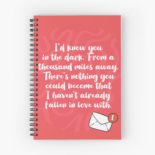 Item preview, Attachments falling in love quote designed and sold by machangula.