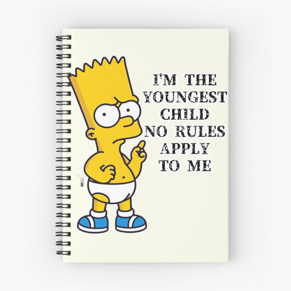 Item preview, I'm the Youngest Child, the Rules Don't Apply to Me  designed and sold by Fictio ⭐​⭐​⭐​⭐​⭐​.