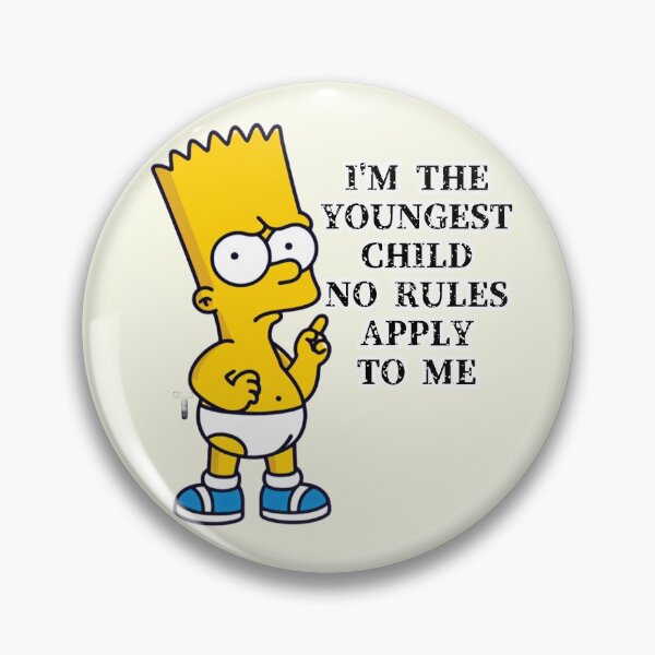 Item preview, I'm the Youngest Child, the Rules Don't Apply to Me  designed and sold by Fictio ⭐​⭐​⭐​⭐​⭐​.