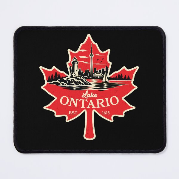 Item preview, Lake Ontario Canada Maple Leaf designed and sold by MO DESIGNS.