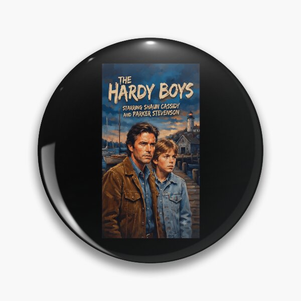 Item preview, The Hardy Boys Retro Mystery Action Tribute Art Poster designed and sold by showfeesticker.