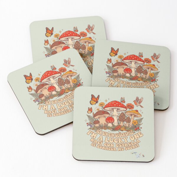 Item preview, WILDWISERS by HERMIE: Mushroom - I'm a lucky one designed and sold by HERMIE-design.