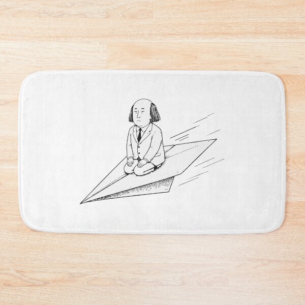 Item preview, Commuting By Paper Airplane Illustration designed and sold by medicalkinoko.