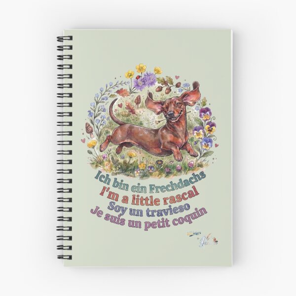Item preview, WILDWISERS by HERMIE: Dachshund / Dog - I'm a little rascal designed and sold by HERMIE-design.