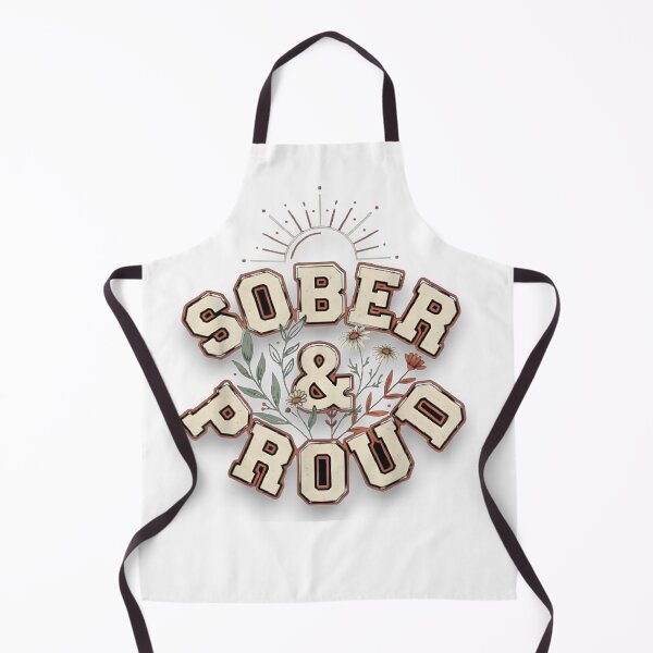 Item preview, Funny Sober and Proud Floral Recovery Sobriety designed and sold by VISIONSTURME.