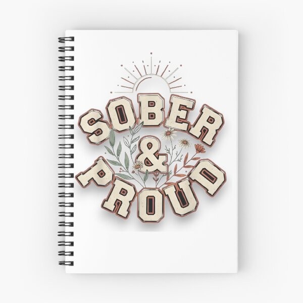 Item preview, Funny Sober and Proud Floral Recovery Sobriety designed and sold by VISIONSTURME.