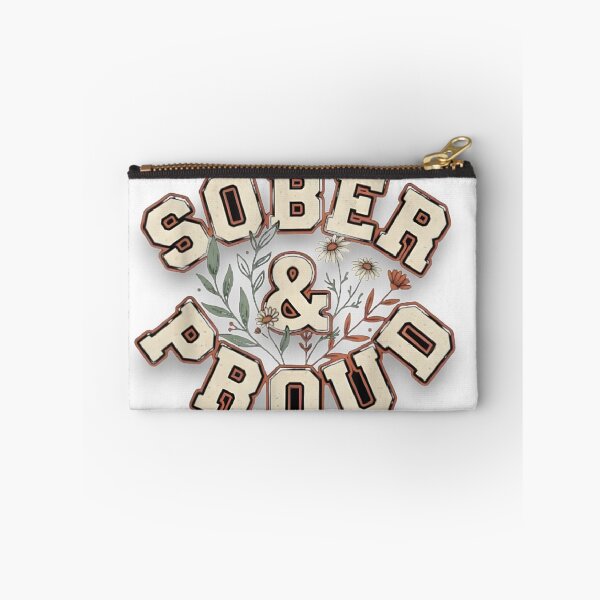 Item preview, Funny Sober and Proud Floral Recovery Sobriety designed and sold by VISIONSTURME.