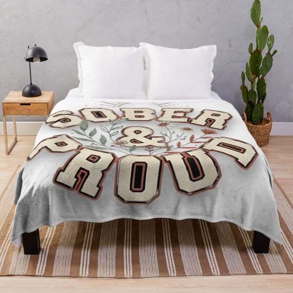 Item preview, Funny Sober and Proud Floral Recovery Sobriety designed and sold by VISIONSTURME.