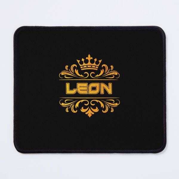 Item preview, Leon Personalized Funny & Unique Custom Name Design with Crown designed and sold by Watsonarts.