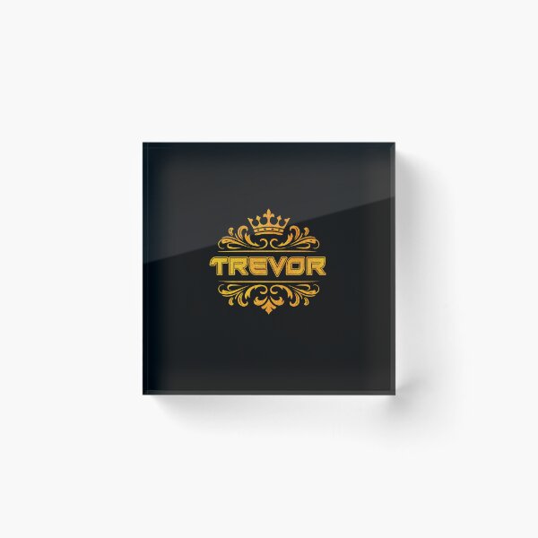 Item preview, Trevor Personalized Funny & Unique Custom Name Design with Crown designed and sold by Watsonarts.