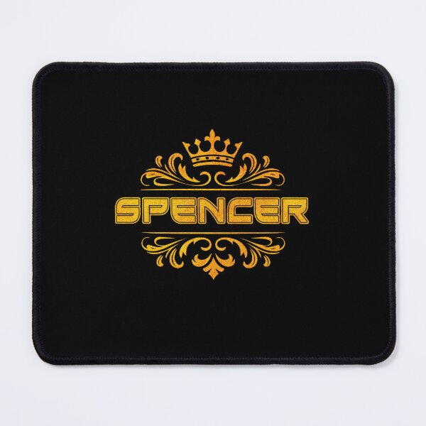 Item preview, Spencer Personalized Funny & Unique Custom Name Design with Crown designed and sold by Watsonarts.