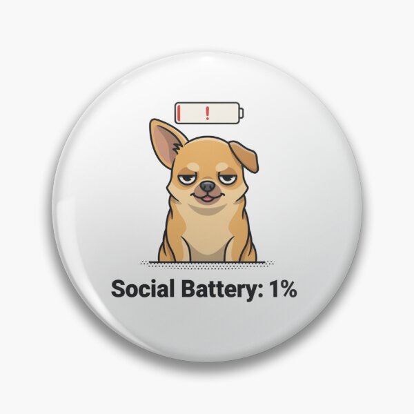 Item preview, Social Battery designed and sold by NewFoundGifts.