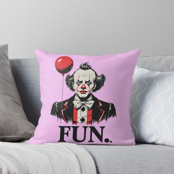 Item preview, Creepy Clown with Red Balloon designed and sold by Structure-Blue.