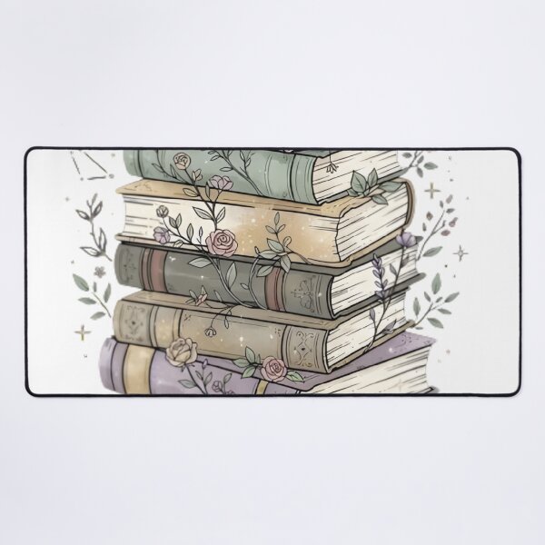 Item preview, Funny My Fantasy Reads Book Stack Floral Cottagecore designed and sold by VISIONSTURME.