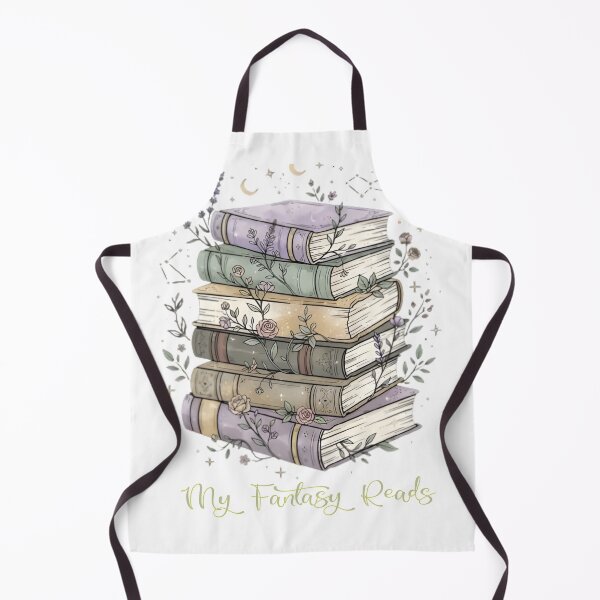 Item preview, Funny My Fantasy Reads Book Stack Floral Cottagecore designed and sold by VISIONSTURME.
