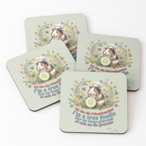 Item preview, WILDWISERS by HERMIE: Guinea Pig - I'm a true foodie designed and sold by HERMIE-design.
