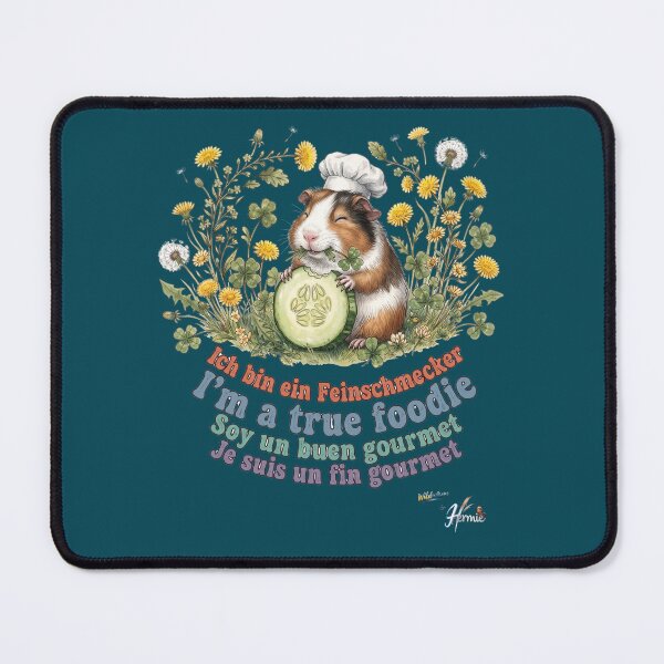 Item preview, WILDWISERS by HERMIE: Guinea Pig - I'm a true foodie designed and sold by HERMIE-design.