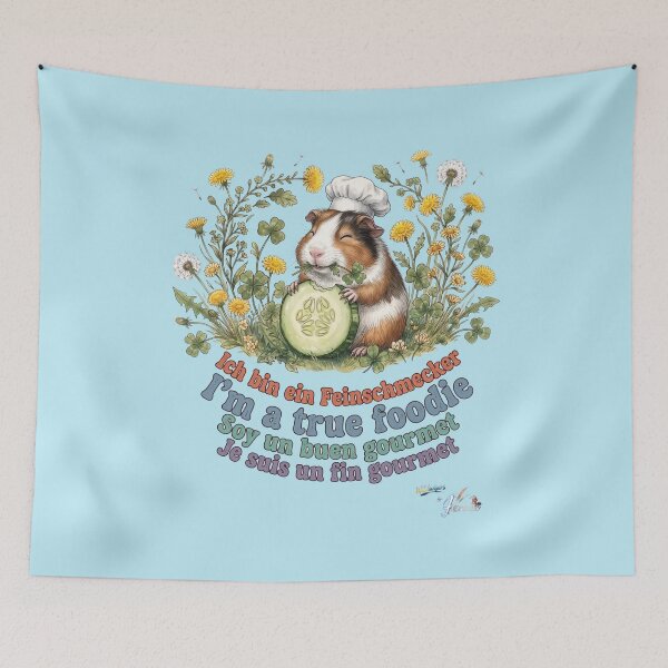 Item preview, WILDWISERS by HERMIE: Guinea Pig - I'm a true foodie designed and sold by HERMIE-design.