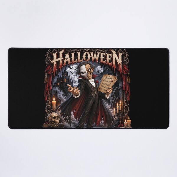 Item preview, Phantom Halloween Music Never Dies Horror Art designed and sold by M. Mamdouh Artworks.