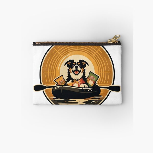 Item preview, Funny Goofy Dog Paddling Kayak with Snacks designed and sold by LavIsInTheAir.