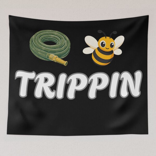 Item preview, Hose bee trippin funny graphic design designed and sold by Flyguy Designs.