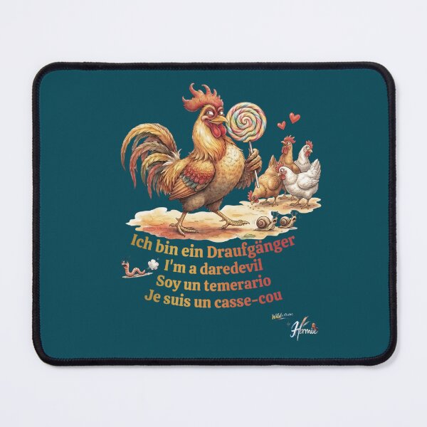 Item preview, WILDWISERS by HERMIE: Rooster - I'm a daredevil designed and sold by HERMIE-design.