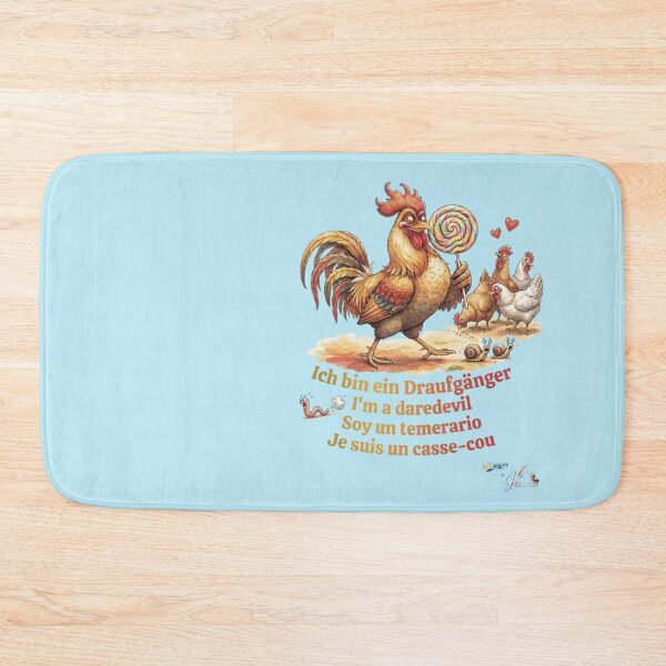 Item preview, WILDWISERS by HERMIE: Rooster - I'm a daredevil designed and sold by HERMIE-design.