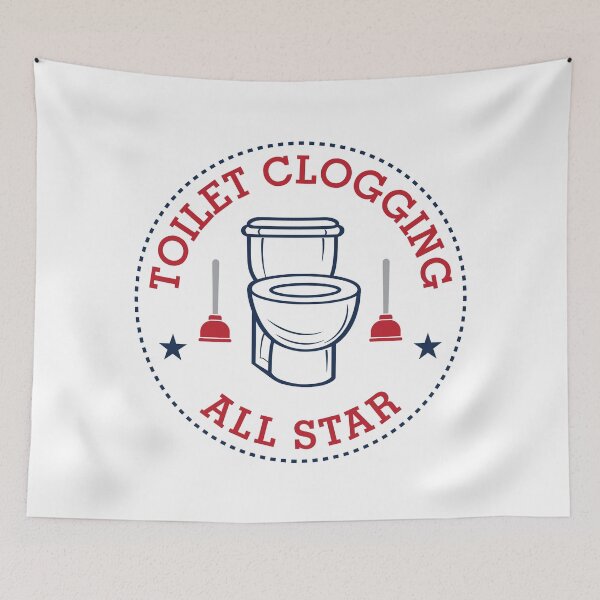 Item preview, TOILET CLOGGING ALL STAR designed and sold by TLW716.