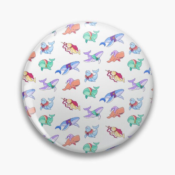 Item preview, Halloween Whales – Pastel Sea Animals in Costumes designed and sold by Zoolumi.