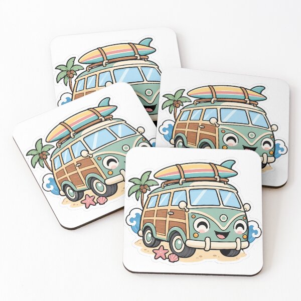 Item preview, surf culture featuring a van-style aesthetic designed and sold by Figurativa.