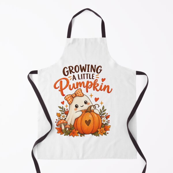 Item preview, Growing A Little Pumpkin Cute Ghost Halloween Autumn Design designed and sold by xghambo.