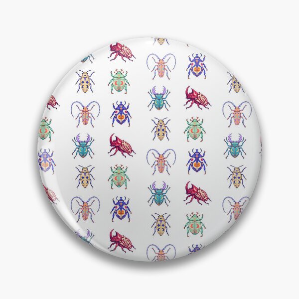 Item preview, Halloween Beetles – Colorful Insects with Moons and Pumpkins designed and sold by Zoolumi.