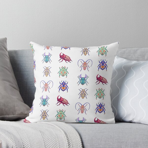 Item preview, Halloween Beetles – Colorful Insects with Moons and Pumpkins designed and sold by Zoolumi.