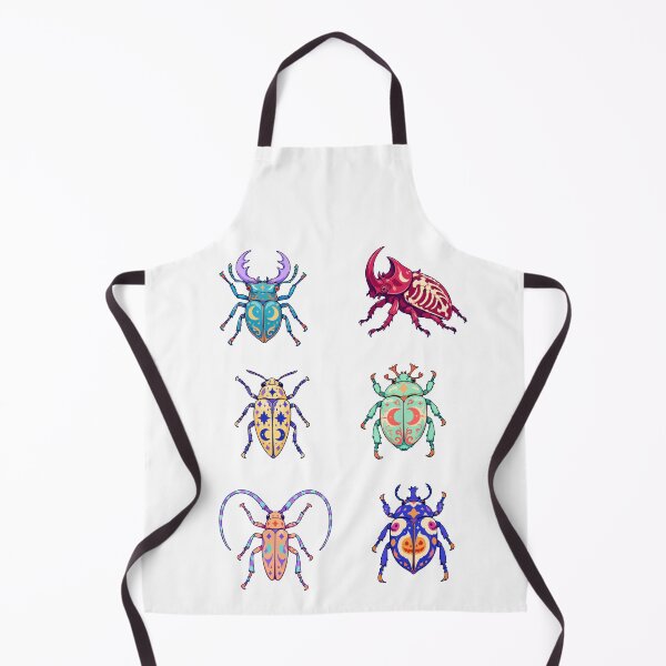 Item preview, Halloween Beetles – Colorful Insects with Moons and Pumpkins designed and sold by Zoolumi.
