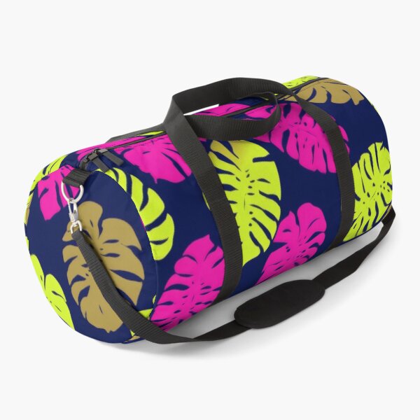 Item preview, Neon Palm Silhouette Grid designed and sold by ArtfulAdv.